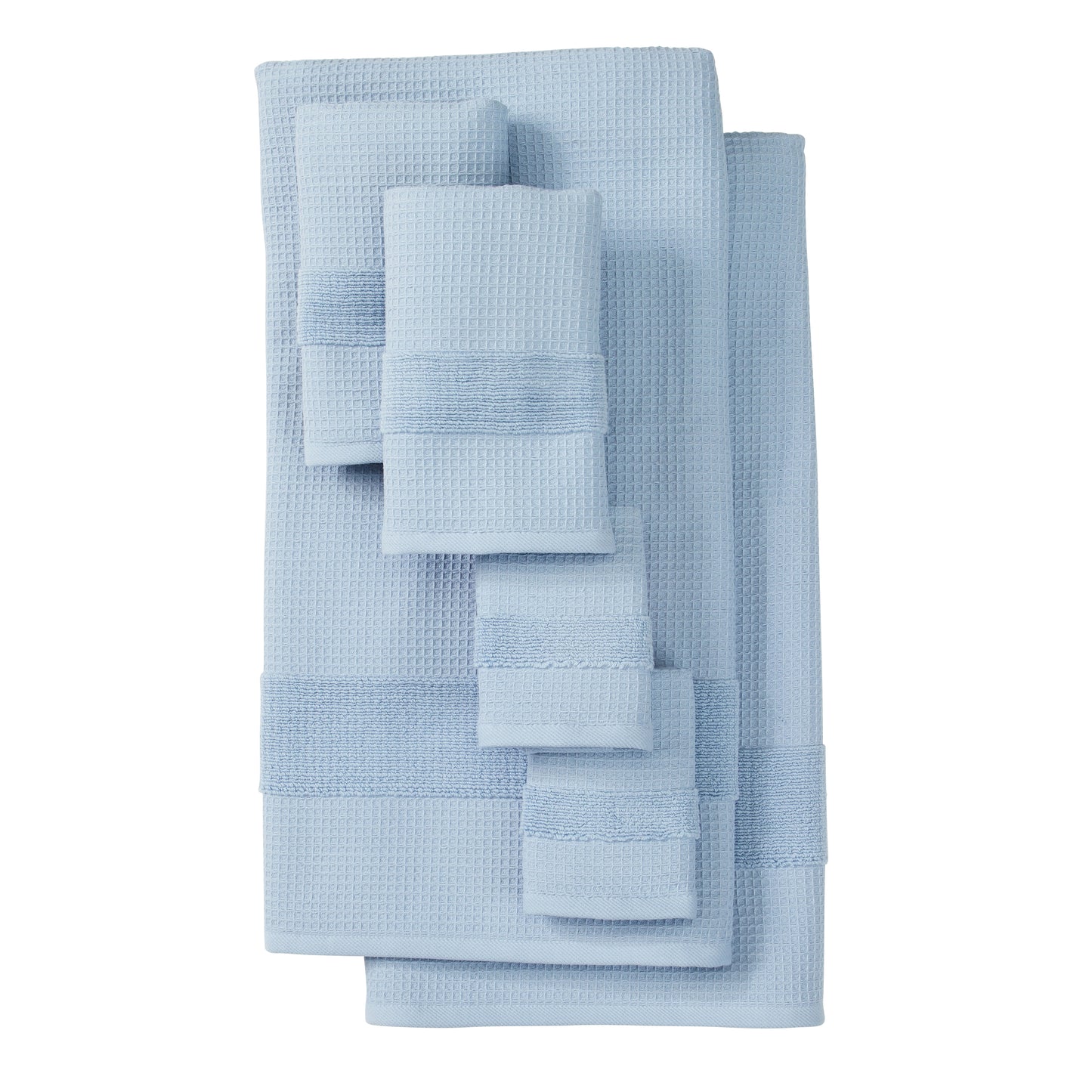 100% Cotton Luxury Waffle Bath Towel Sets